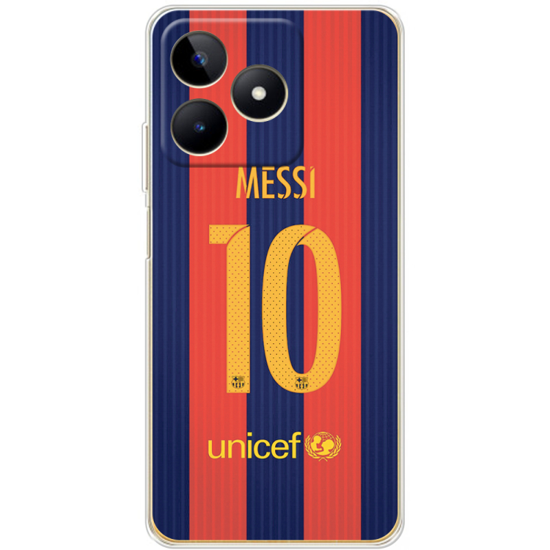 Чехол BoxFace Realme Note 50 Messi 10