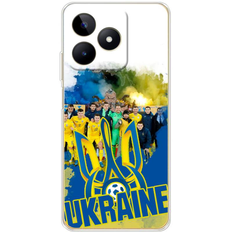 Чехол BoxFace Realme Note 50 Ukraine national team