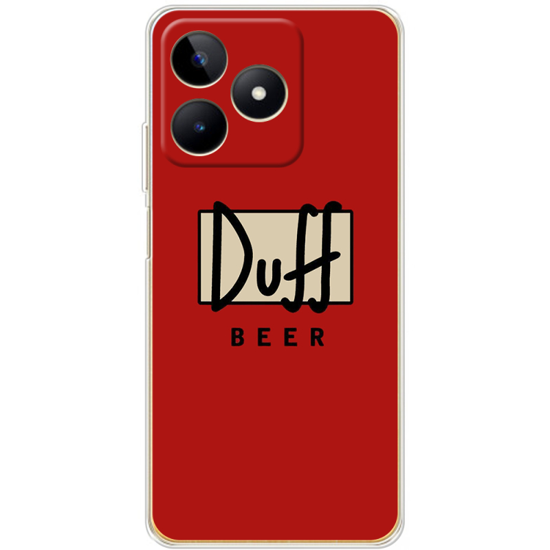 Чехол BoxFace Realme Note 50 Duff beer