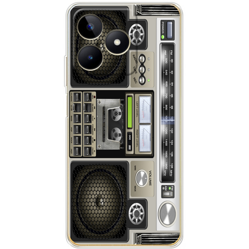 Чехол BoxFace Realme Note 50 Old Boombox