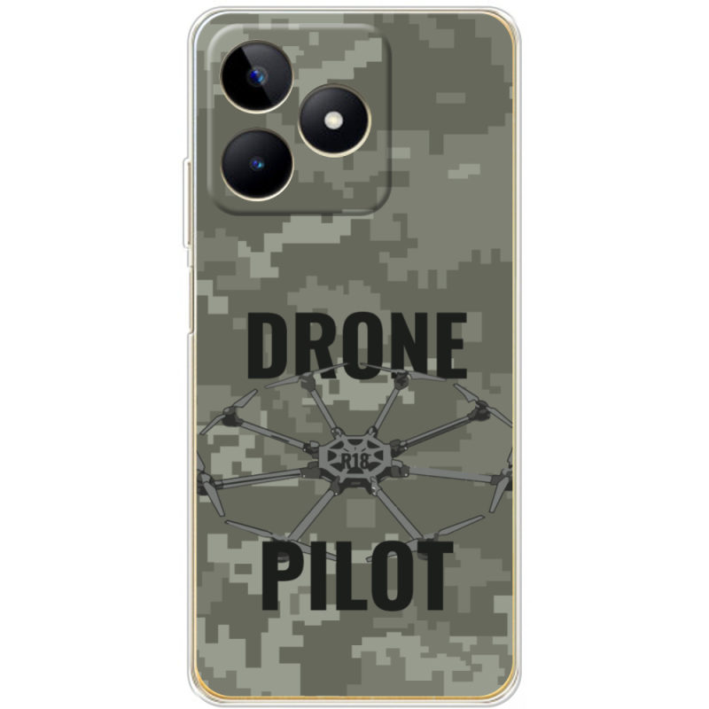 Чехол BoxFace Realme Note 50 Drone Pilot