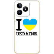 Чехол BoxFace Realme Note 50 I love Ukraine