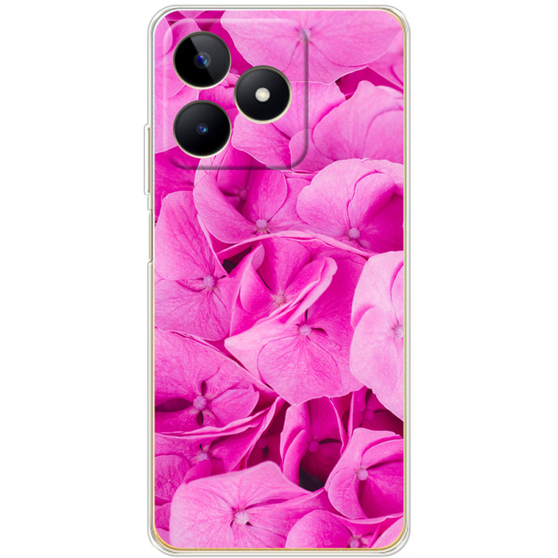Чехол BoxFace Realme Note 50 Pink Flowers