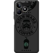 Черный чехол BoxFace Realme Note 50 Dark Coffee