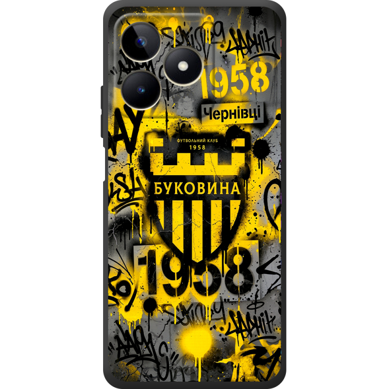 Черный чехол BoxFace Realme Note 50 