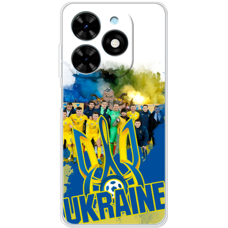 Чехол BoxFace Tecno Spark 20 Ukraine national team