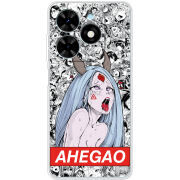 Чехол BoxFace Tecno Spark 20 Ahegao