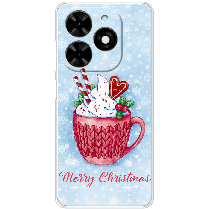 Чехол BoxFace Tecno Spark 20 Spicy Christmas Cocoa