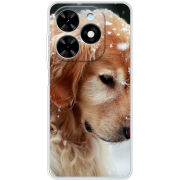 Чехол BoxFace Tecno Spark 20 Golden Retriever