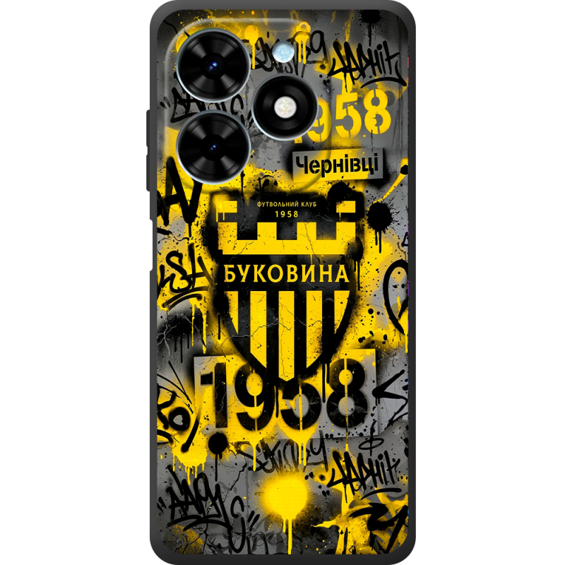 Черный чехол BoxFace Tecno Spark 20 