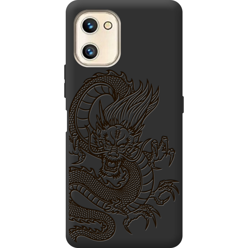 Черный чехол BoxFace Umidigi F3 SE Chinese Dragon