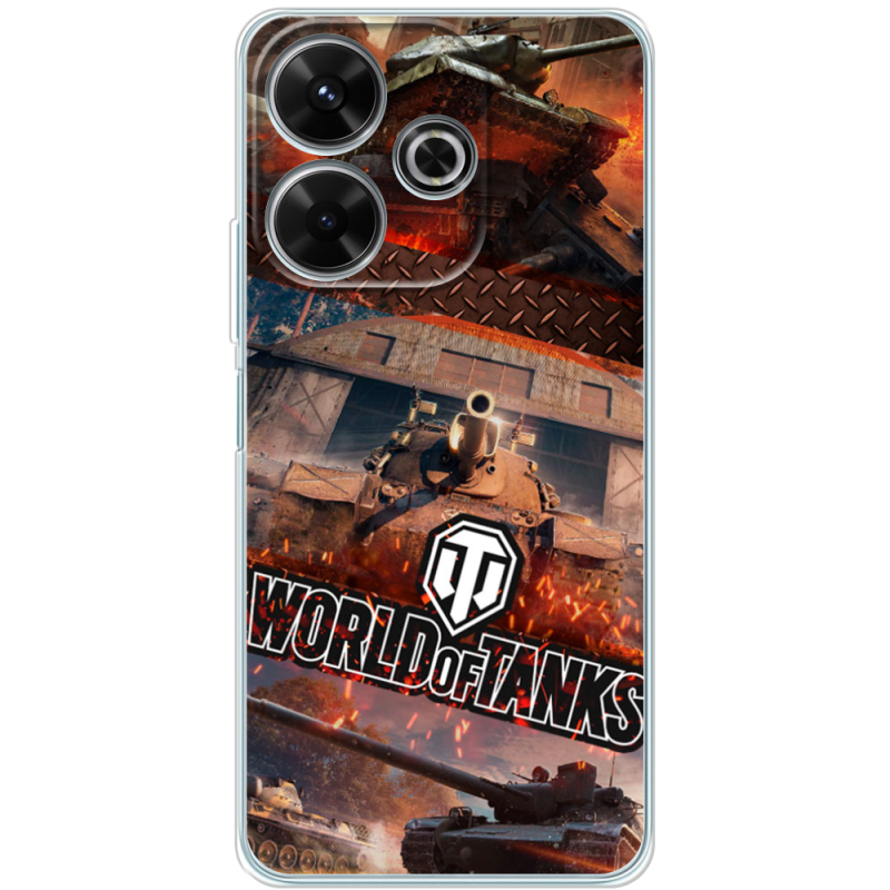 Чехол BoxFace Xiaomi Redmi 13 World Of Tanks