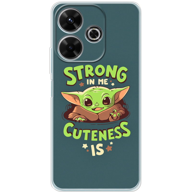 Чехол BoxFace Xiaomi Redmi 13 Strong in me Cuteness is