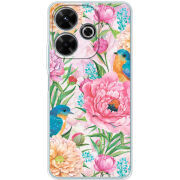 Чехол BoxFace Xiaomi Redmi 13 Birds in Flowers