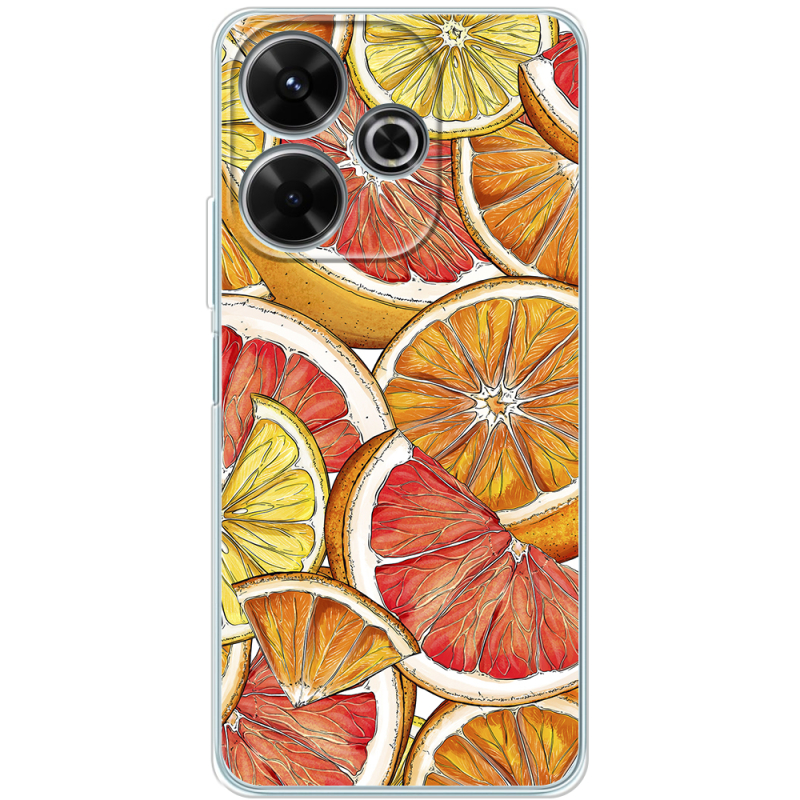 Чехол BoxFace Xiaomi Redmi 13 Citrus Pattern