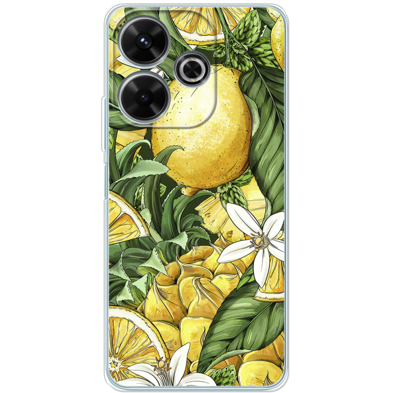 Чехол BoxFace Xiaomi Redmi 13 Lemon Pattern