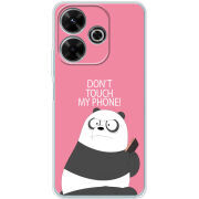 Чехол BoxFace Xiaomi Redmi 13 Dont Touch My Phone Panda