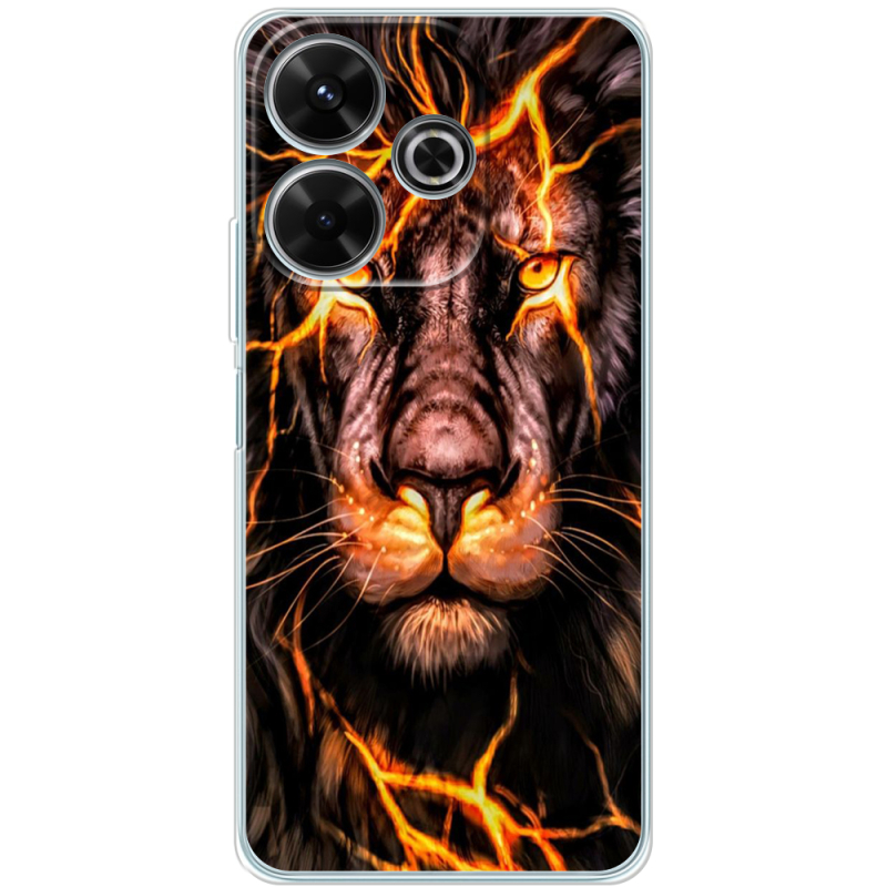 Чехол BoxFace Xiaomi Redmi 13 Fire Lion