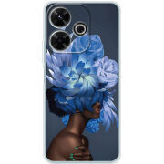 Чехол BoxFace Xiaomi Redmi 13 Exquisite Blue Flowers