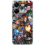 Чехол BoxFace Xiaomi Redmi 13 Avengers Infinity War