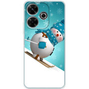 Чехол BoxFace Xiaomi Redmi 13 Skier Snowman