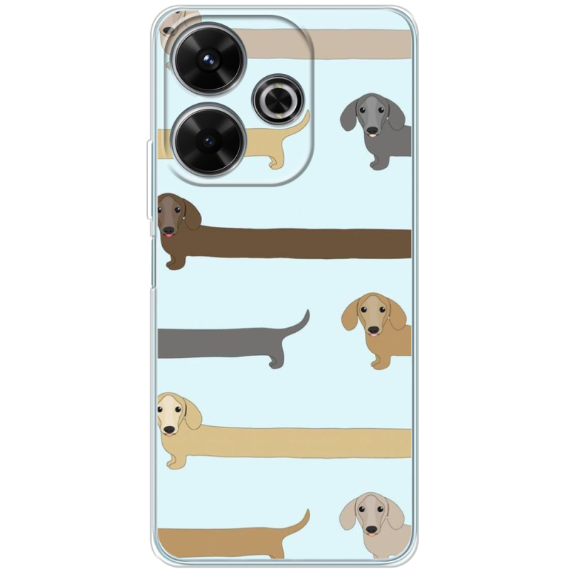 Чехол BoxFace Xiaomi Redmi 13 Dachshund