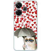 Чехол BoxFace Xiaomi Redmi 13 Raining Hearts