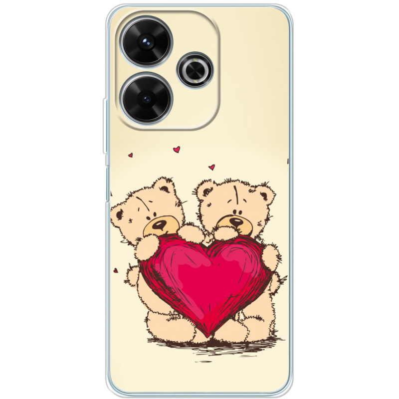 Чехол BoxFace Xiaomi Redmi 13 Teddy Bear Love