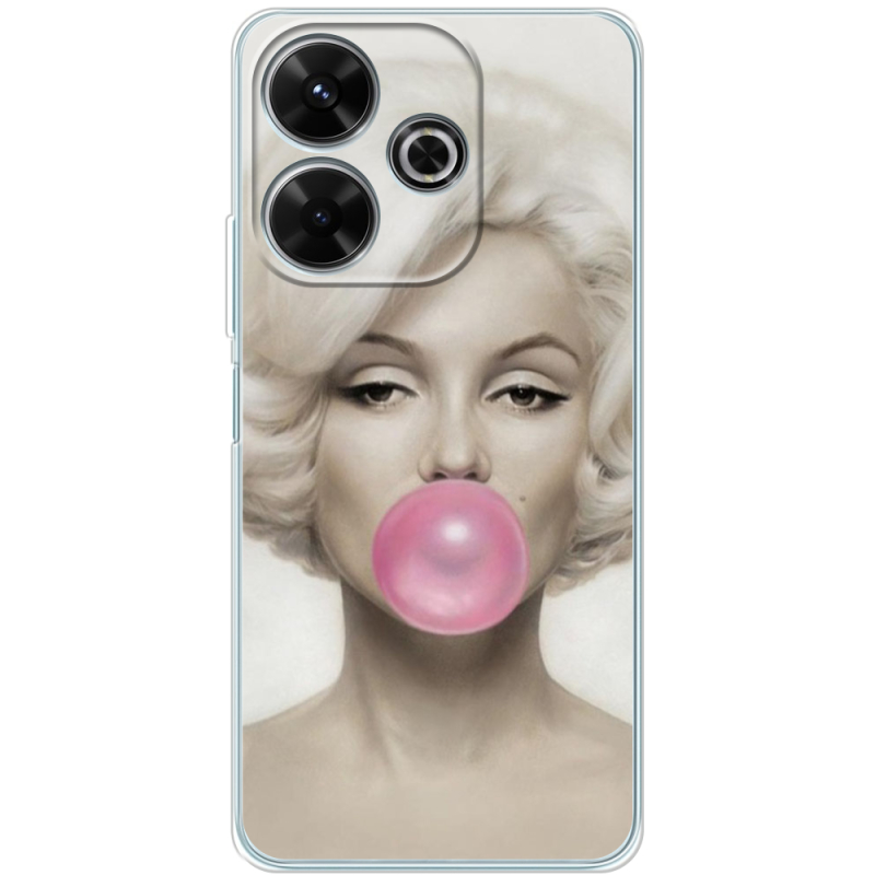 Чехол BoxFace Xiaomi Redmi 13 Marilyn Monroe Bubble Gum