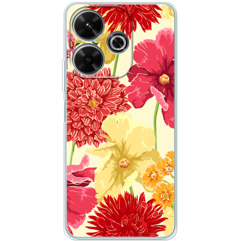 Чехол BoxFace Xiaomi Redmi 13 Flower Bed