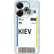 Прозрачный чехол BoxFace Xiaomi Redmi 13 Ticket Kiev