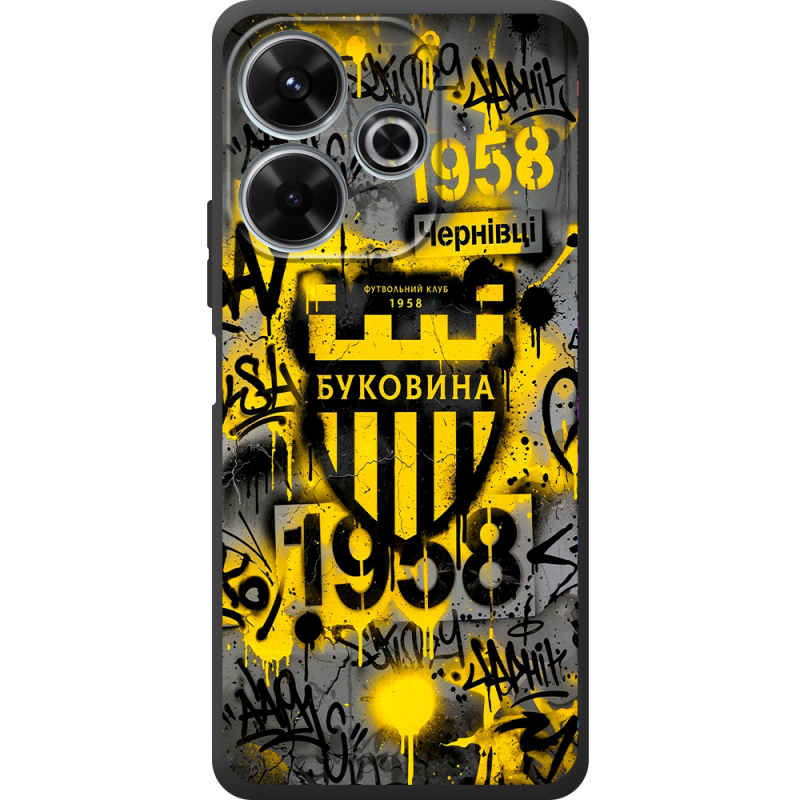 Черный чехол BoxFace Xiaomi Redmi 13 