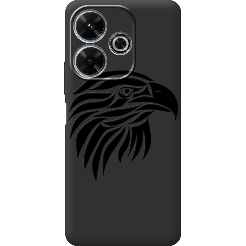 Черный чехол BoxFace Xiaomi Redmi 13 Eagle