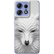 Чехол BoxFace Motorola Edge 50 Pro White Wolf