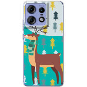 Чехол BoxFace Motorola Edge 50 Pro Foresty Deer