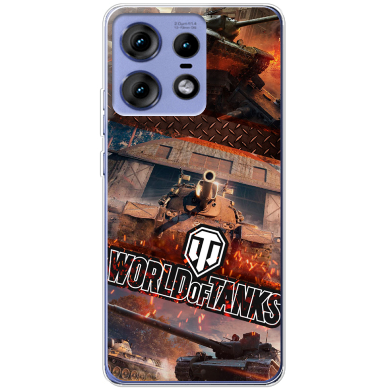 Чехол BoxFace Motorola Edge 50 Pro World Of Tanks