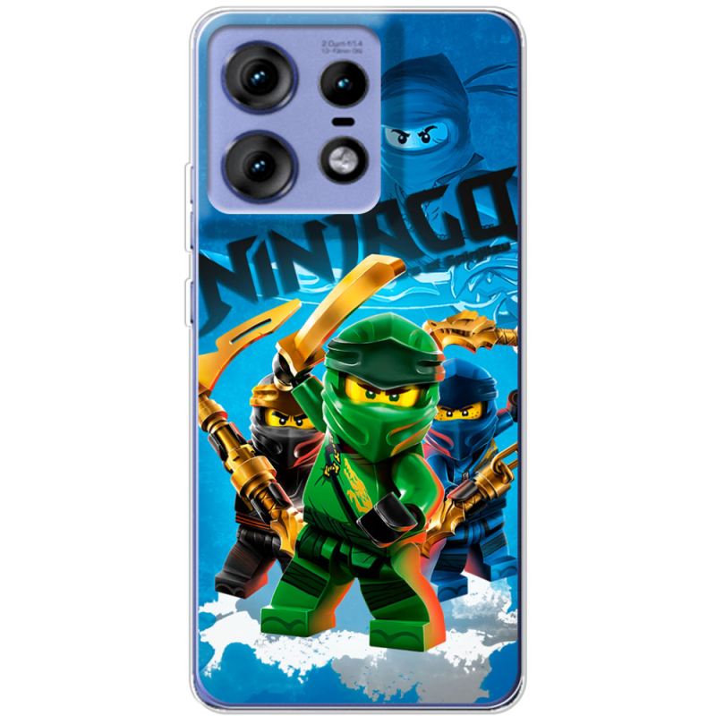 Чехол BoxFace Motorola Edge 50 Pro Lego Ninjago