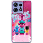 Чехол BoxFace Motorola Edge 50 Pro Lego Trolls