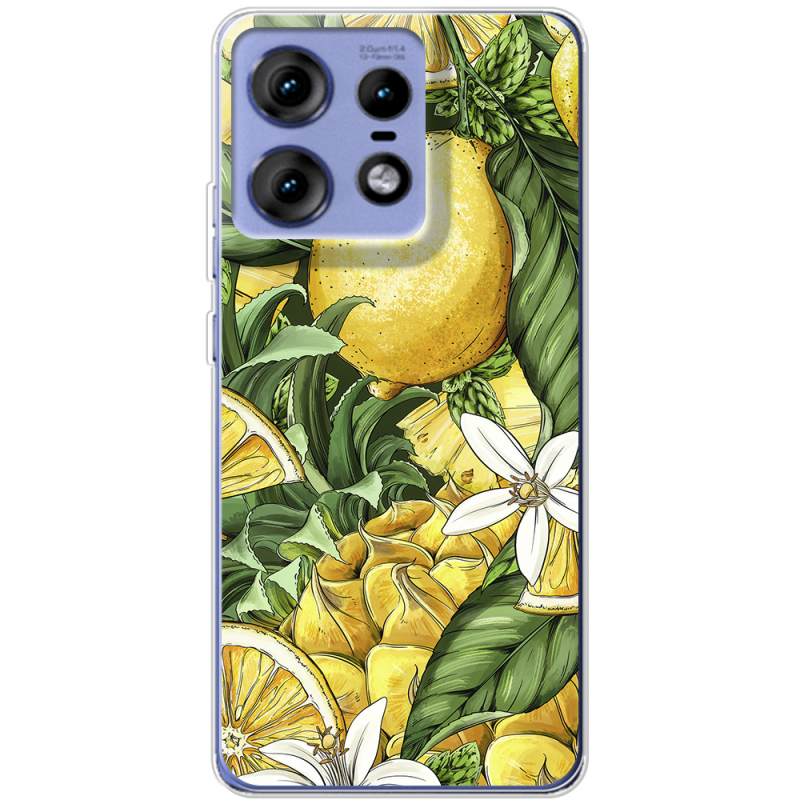 Чехол BoxFace Motorola Edge 50 Pro Lemon Pattern