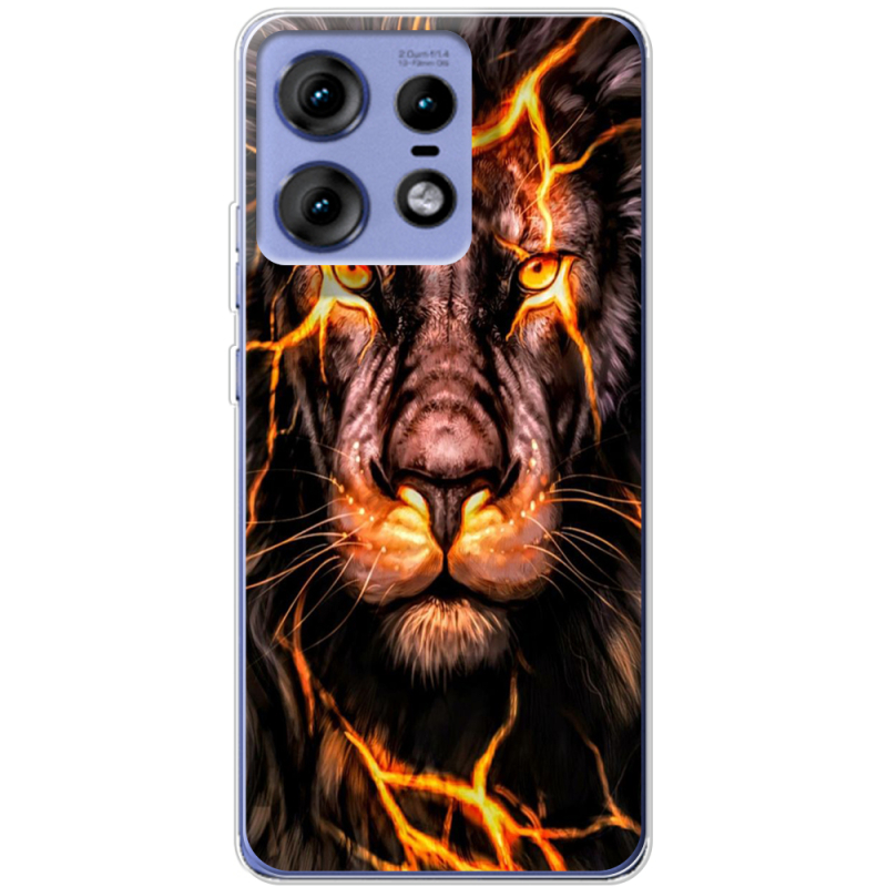 Чехол BoxFace Motorola Edge 50 Pro Fire Lion