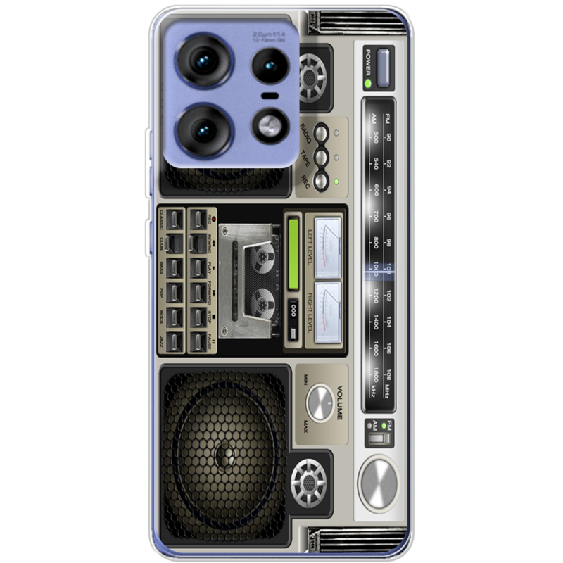 Чехол BoxFace Motorola Edge 50 Pro Old Boombox