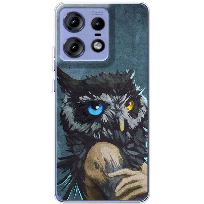Чехол BoxFace Motorola Edge 50 Pro Owl Woman