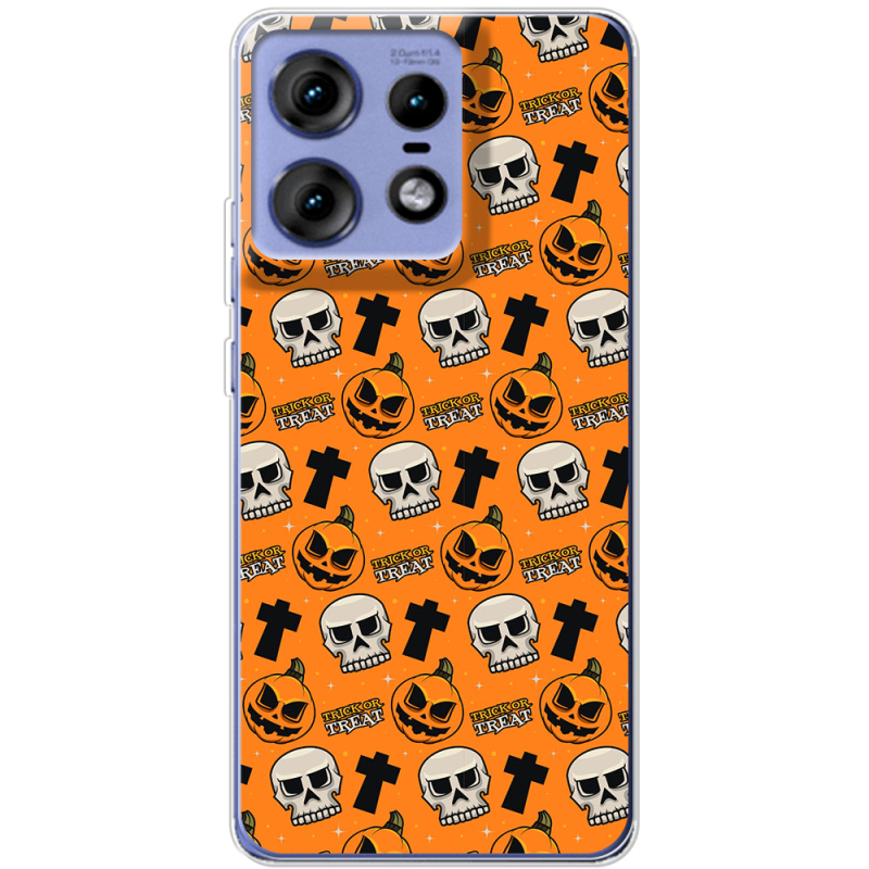 Чехол BoxFace Motorola Edge 50 Pro Halloween Trick or Treat