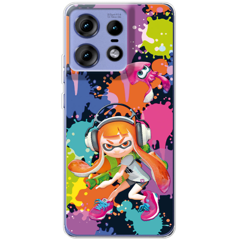 Чехол BoxFace Motorola Edge 50 Pro Splatoon Inklings