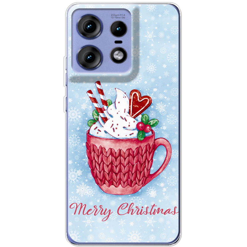 Чехол BoxFace Motorola Edge 50 Pro Spicy Christmas Cocoa