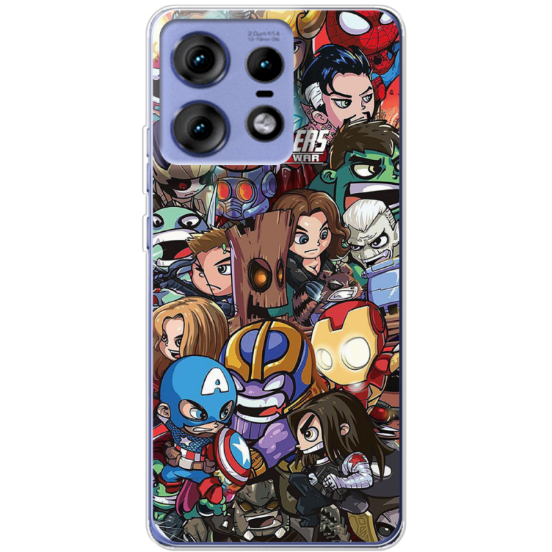 Чехол BoxFace Motorola Edge 50 Pro Avengers Infinity War
