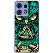 Чехол BoxFace Motorola Edge 50 Pro Masonic Owl