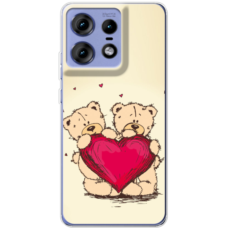 Чехол BoxFace Motorola Edge 50 Pro Teddy Bear Love