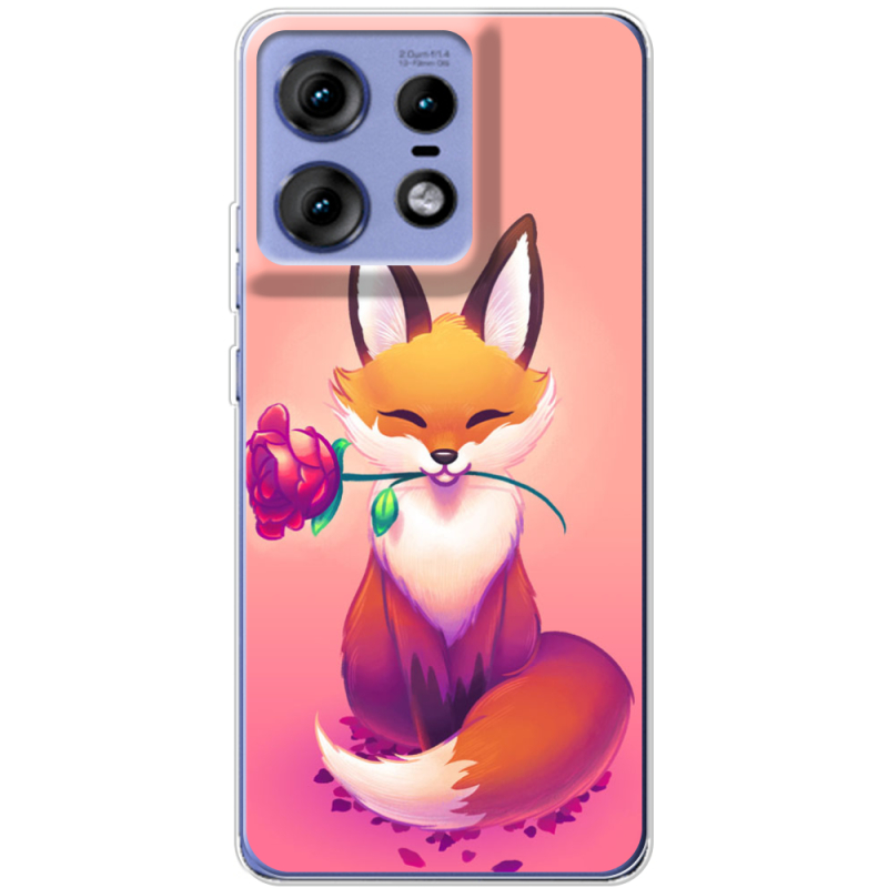 Чехол BoxFace Motorola Edge 50 Pro Cutie Fox
