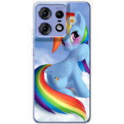 Чехол BoxFace Motorola Edge 50 Pro My Little Pony Rainbow Dash